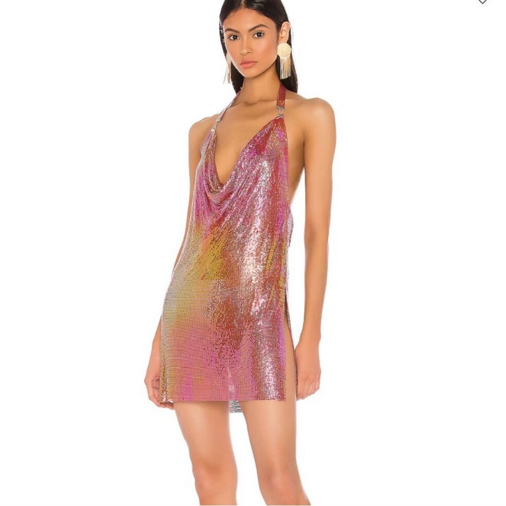 Superdown Paula Drape Dress